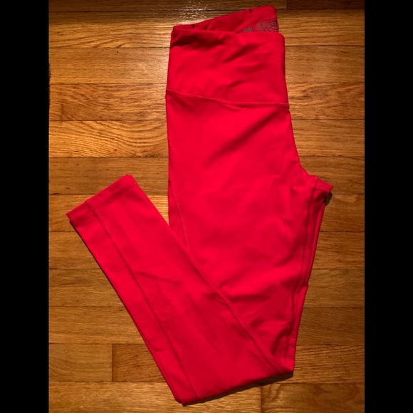 Victoria's Secret Pants - Red Victoria’s Secret Workout Leggings
